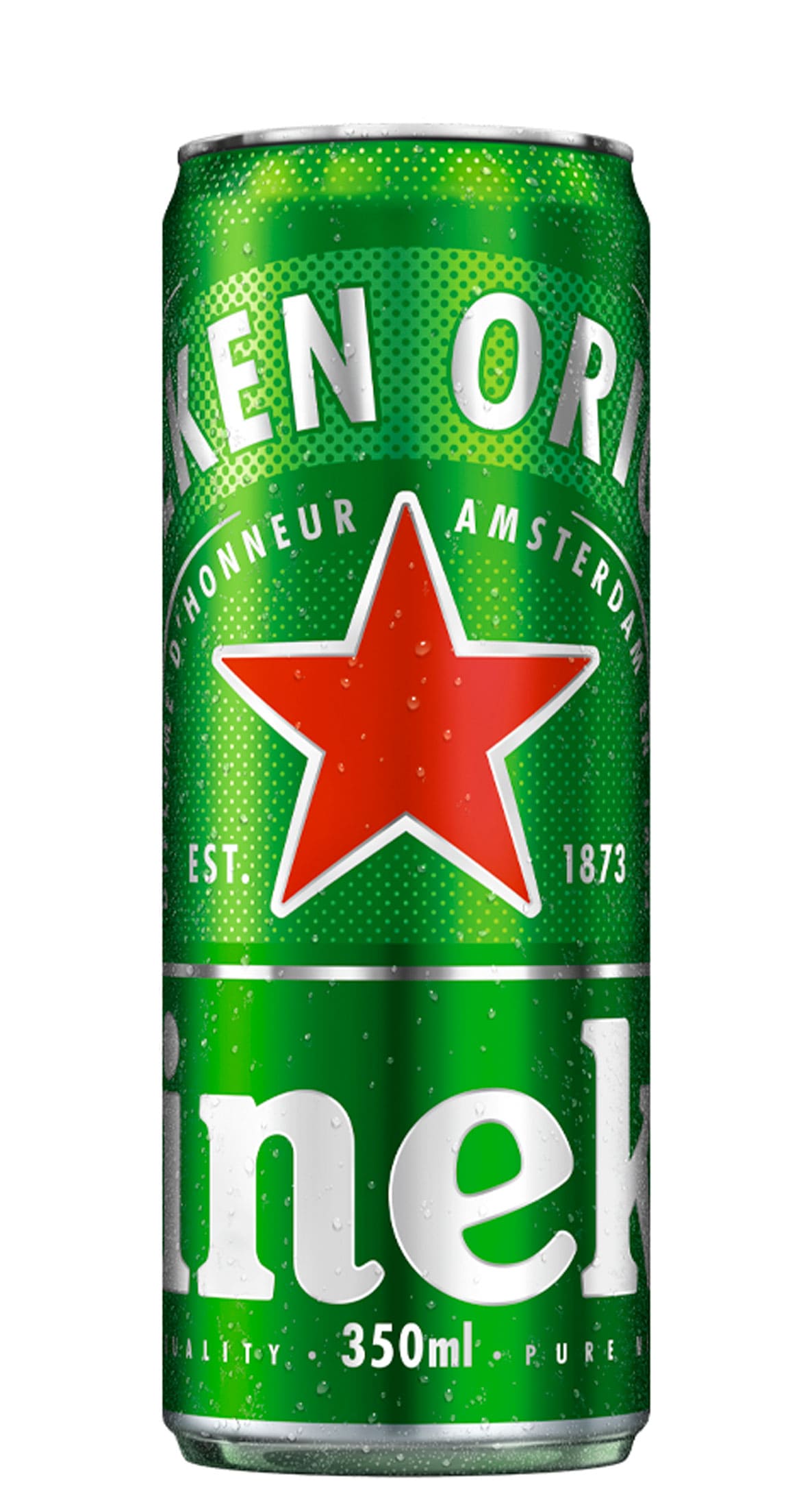Lata de cerveja Heineken 350 ml